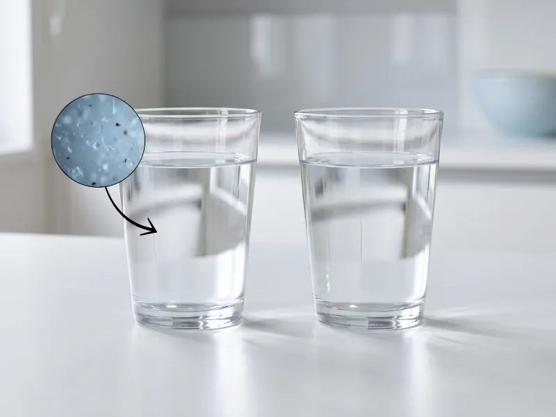 Your jug stops filtering, and you can't see when.
